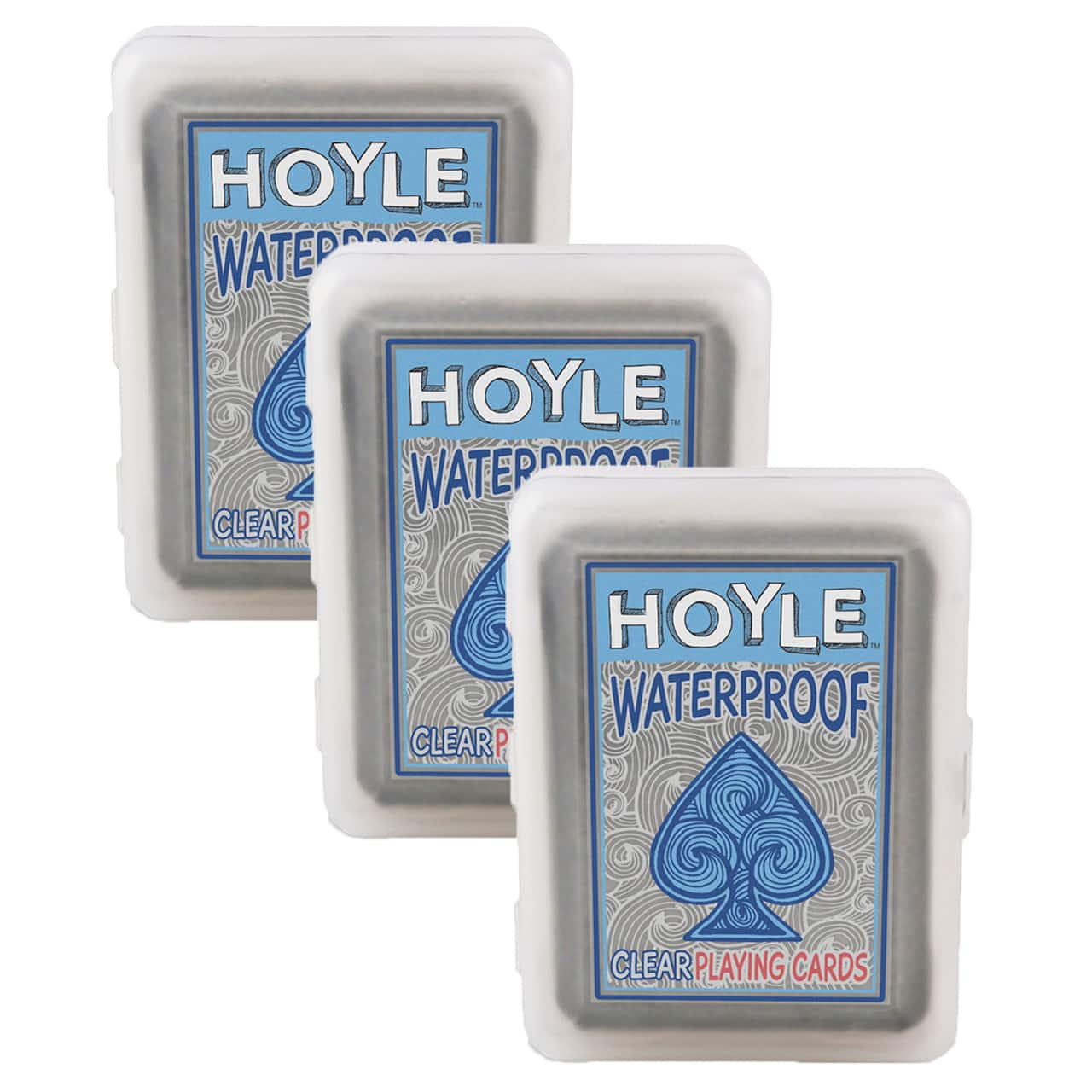 Hoyle&#x2122; Waterproof Playing Cards, 3ct.